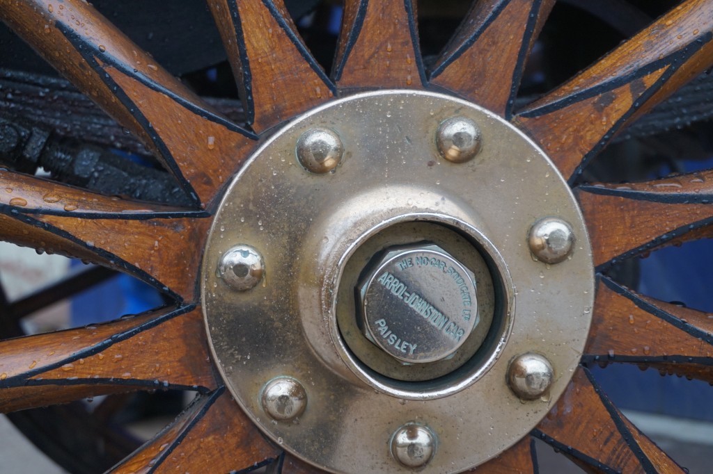 Close up of the wheel