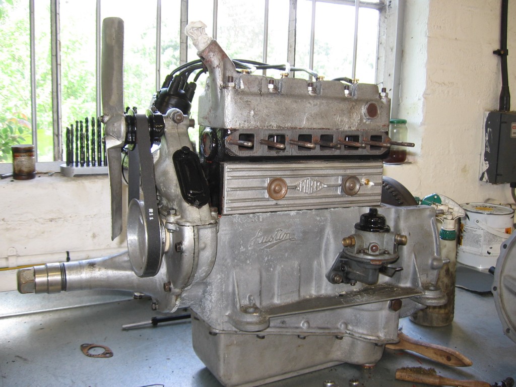 Engine rebuilt