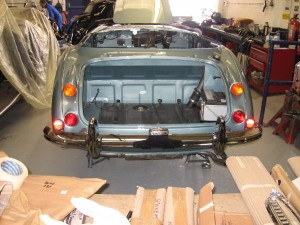 Starting to fit up the car