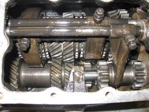 MGB - During a routine gearbox oil change a broken gear tooth was discovered therefore a rebuild was required